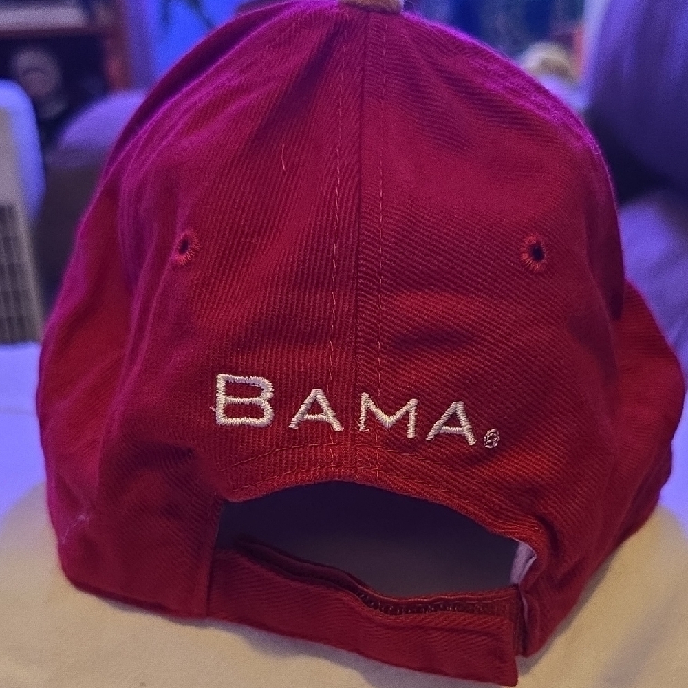 NCAA Red Accents Baseball Cap - Picture 2 of 8